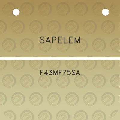 sapelem-f43mf75sa