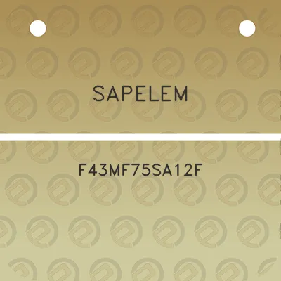 sapelem-f43mf75sa12f