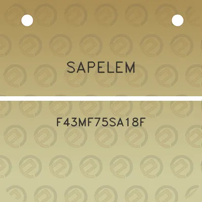 sapelem-f43mf75sa18f