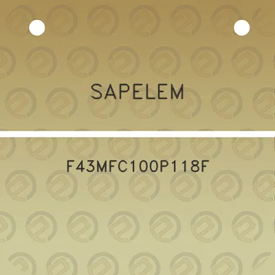 sapelem-f43mfc100p118f