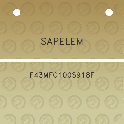 sapelem-f43mfc100s918f