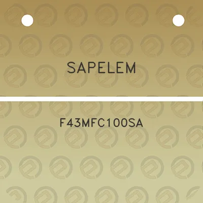 sapelem-f43mfc100sa