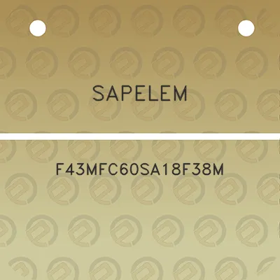 sapelem-f43mfc60sa18f38m