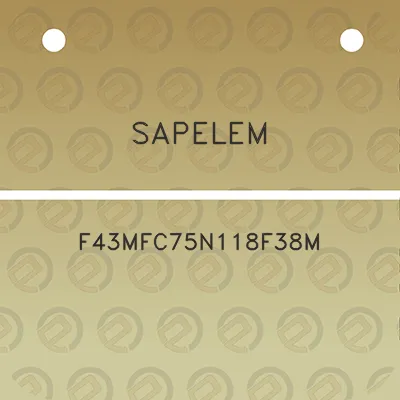 sapelem-f43mfc75n118f38m