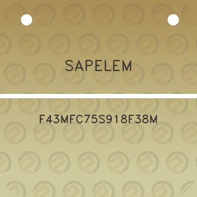 sapelem-f43mfc75s918f38m