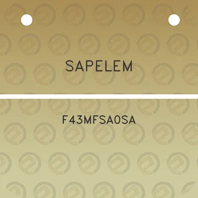 sapelem-f43mfsa0sa