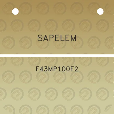 sapelem-f43mp100e2