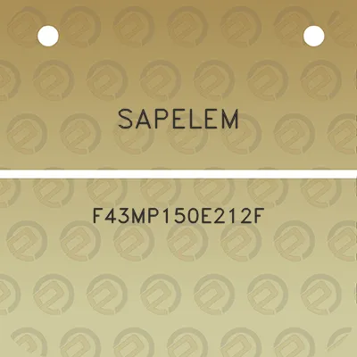 sapelem-f43mp150e212f