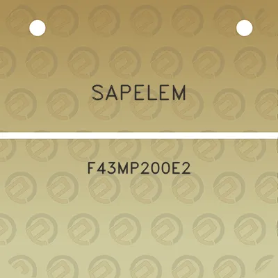 sapelem-f43mp200e2