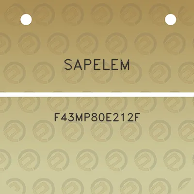 sapelem-f43mp80e212f