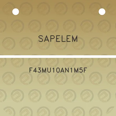 sapelem-f43mu10an1m5f