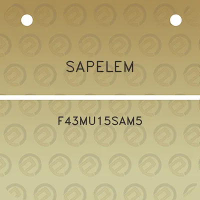 sapelem-f43mu15sam5