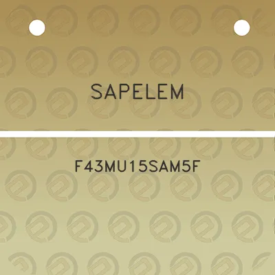 sapelem-f43mu15sam5f