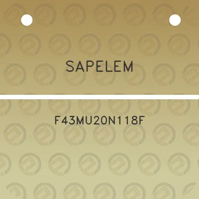 sapelem-f43mu20n118f