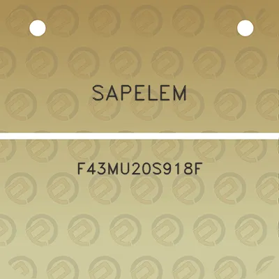 sapelem-f43mu20s918f