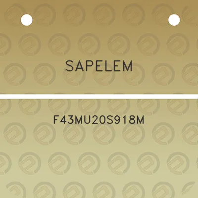 sapelem-f43mu20s918m