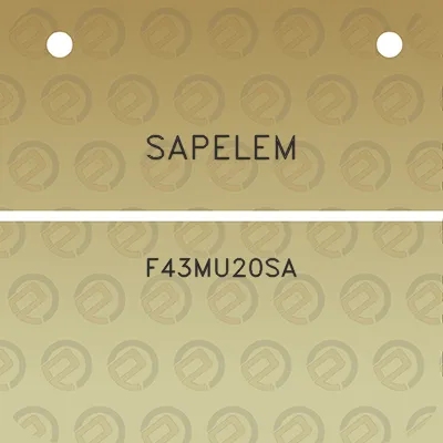 sapelem-f43mu20sa