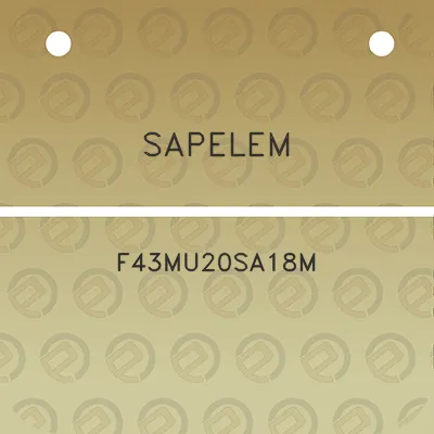 sapelem-f43mu20sa18m