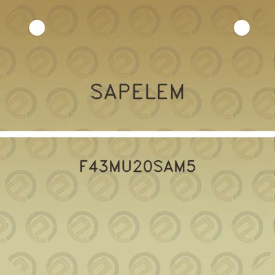 sapelem-f43mu20sam5