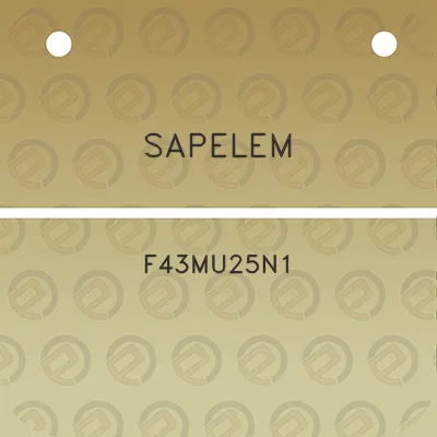 sapelem-f43mu25n1