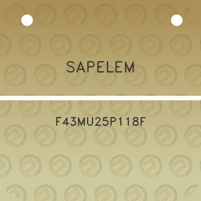 sapelem-f43mu25p118f