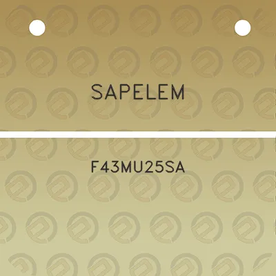 sapelem-f43mu25sa