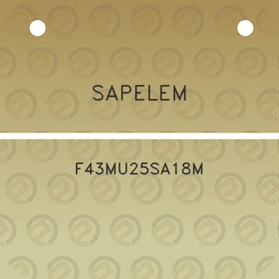 sapelem-f43mu25sa18m