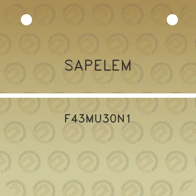 sapelem-f43mu30n1