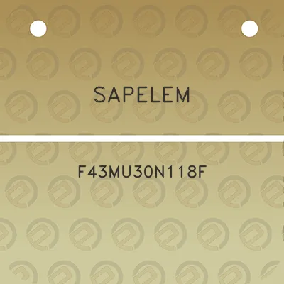 sapelem-f43mu30n118f