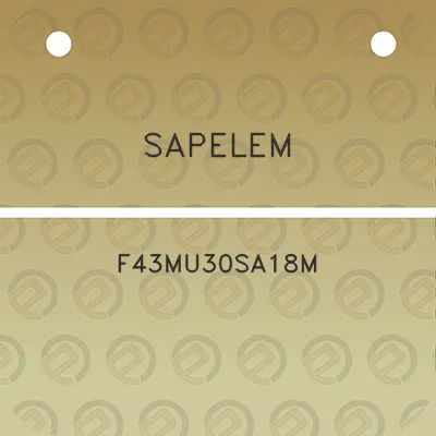 sapelem-f43mu30sa18m