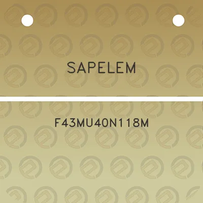 sapelem-f43mu40n118m