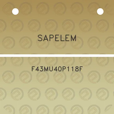 sapelem-f43mu40p118f