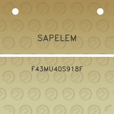 sapelem-f43mu40s918f