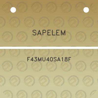 sapelem-f43mu40sa18f