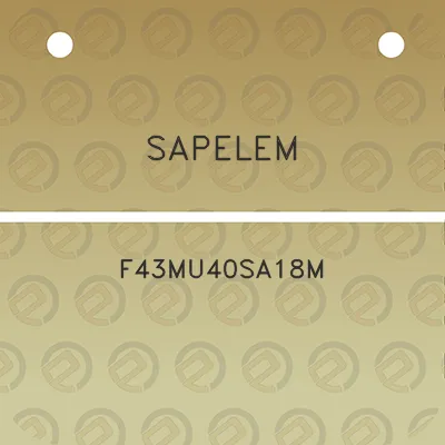 sapelem-f43mu40sa18m