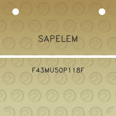 sapelem-f43mu50p118f