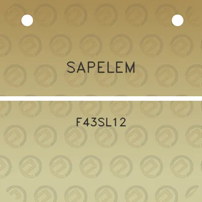 sapelem-f43sl12