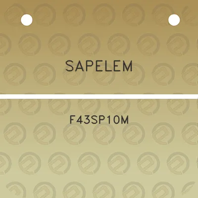 sapelem-f43sp10m