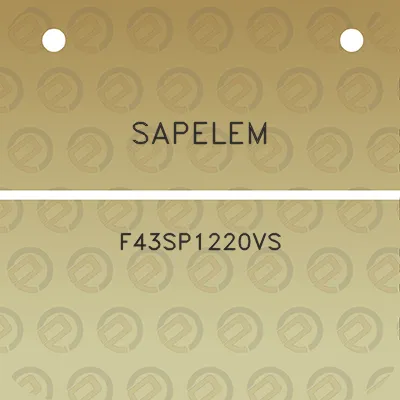 sapelem-f43sp1220vs