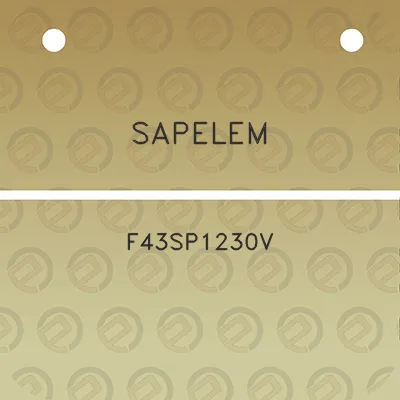 sapelem-f43sp1230v