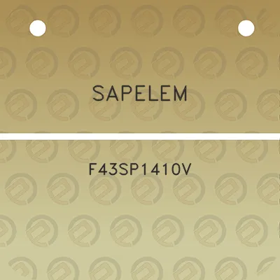 sapelem-f43sp1410v