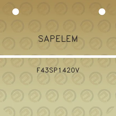 sapelem-f43sp1420v