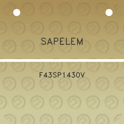 sapelem-f43sp1430v