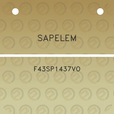 sapelem-f43sp1437vo