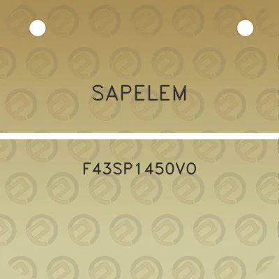 sapelem-f43sp1450vo