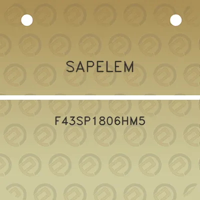 sapelem-f43sp1806hm5