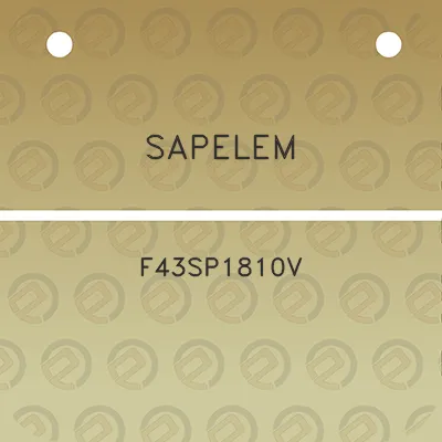 sapelem-f43sp1810v