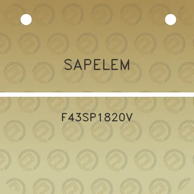 sapelem-f43sp1820v