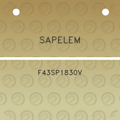 sapelem-f43sp1830v