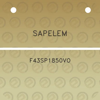 sapelem-f43sp1850vo